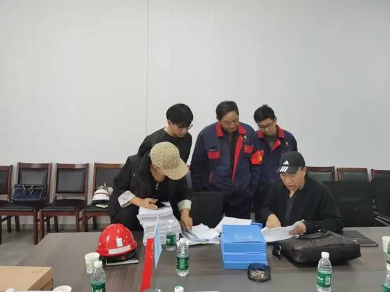 赤峰金通二期電解項目部順利通過赤峰市高新區國慶節前安全、質量聯合專項檢查 